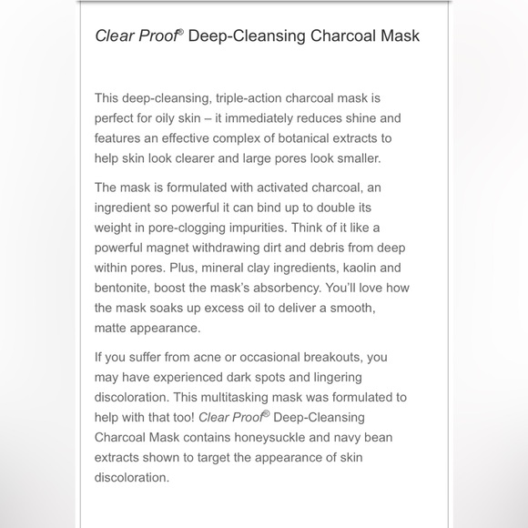 Mary Kay Clearproof Deep Cleansing Charcoal Mask - Picture 4 of 5